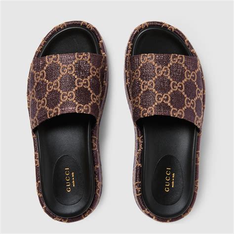 gucci flops women's|Gucci women's slides clearance sale.